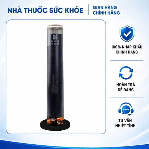 (Hàng nhập khẩu) Máy Sưởi Gốm Kèm Phun Sương Bù Ẩm GUME GM-S2558 - Điều Khiển Giọng Nói, Công Suất 2200W