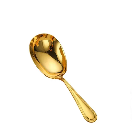 (Hàng nhập khẩu) Muôi Canh Inox 18/10 Cao Cấp Gume GM-D1101G Màu Vàng