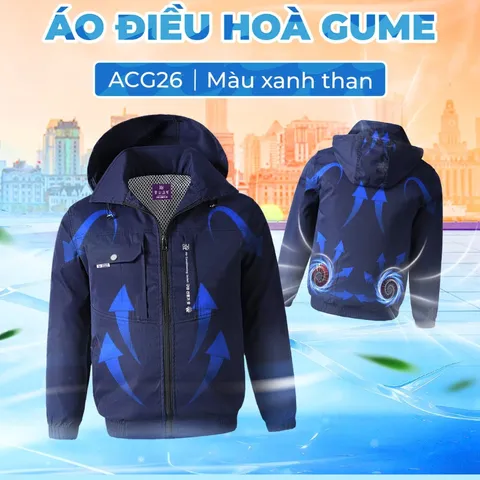 Áo Điều Hòa GUME Korea ACG26 - Chống Tia UV, Pin 28.000mAh
