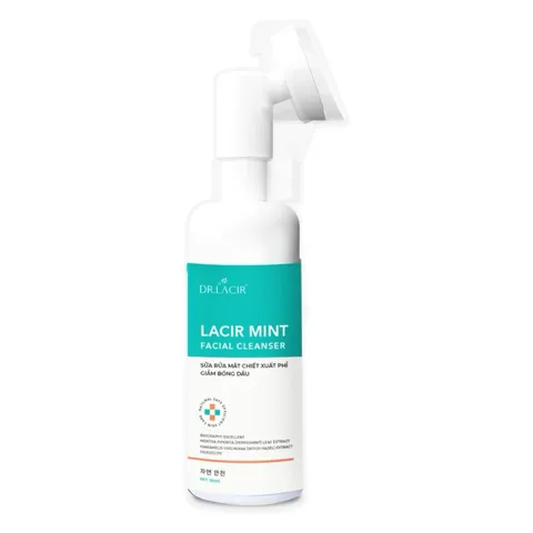 (Hàng chính hãng) Sữa Rửa Mặt Dr Lacir Mint Facial Cleanser 150ML - Làm Sạch Sâu, Kiểm Soát Dầu & Hỗ Trợ Giảm Mụn
