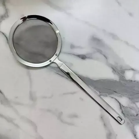 (Hàng nhập khẩu) Vợt Inox Lọc Dầu Vớt Bọt Gume GM-D2126S Đường Kính 8cm