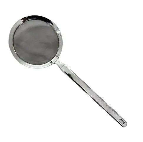 (Hàng nhập khẩu) Vợt Inox Lọc Dầu Vớt Bọt Gume GM-D2126S Đường Kính 8cm