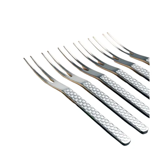 (Hàng nhập khẩu) Bộ 6 Nĩa Hoa Quả Inox 18/10 Gume GM D2117 Không Gỉ