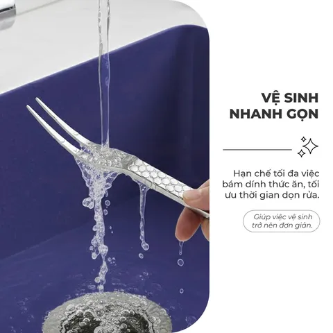 (Hàng nhập khẩu) Bộ 6 Nĩa Hoa Quả Inox 18/10 Gume GM D2117 Không Gỉ