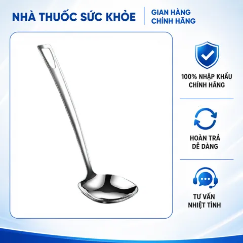 (Hàng nhập khẩu) Muôi Canh Dáng Vuông Inox 316 Gume GM - D2119