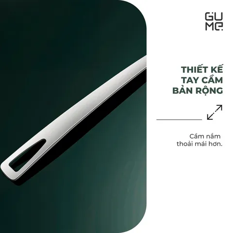 (Hàng nhập khẩu) Muôi Canh Dáng Vuông Inox 316 Gume GM - D2119