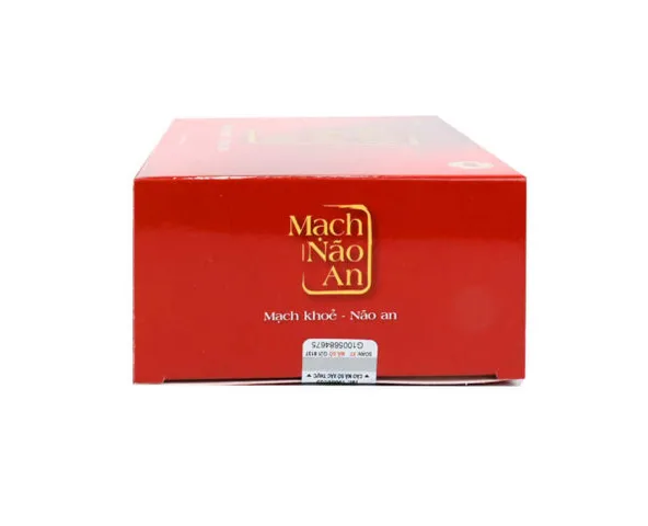 (Hàng chính hãng) Viên uống Mạch Não An hỗ trợ hoạt huyết - Hộp 50 viên