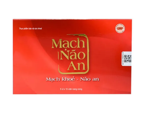 (Hàng chính hãng) Viên uống Mạch Não An hỗ trợ hoạt huyết - Hộp 50 viên
