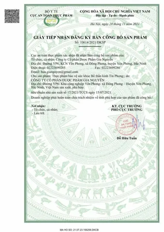 (Hàng chính hãng) Thực phẩm bảo vệ sức khỏe Bổ thần kinh Tín Phong - Hộp 30 viên