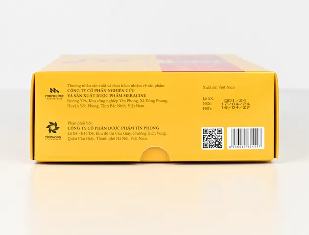 (Hàng chính hãng) Thực phẩm bảo vệ sức khỏe Hoàng Đại Bổ - Hộp 30 gói