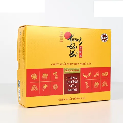(Hàng chính hãng) Thực phẩm bảo vệ sức khỏe Hoàng Đại Bổ - Hộp 30 gói