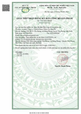 (Hàng chính hãng) Dung Dịch Gastinfo Tín Phong Hỗ Trợ Tiêu Hóa - hộp 20 gói