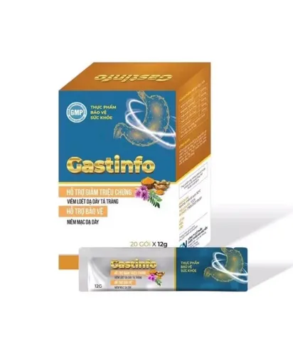 (Hàng chính hãng) Dung Dịch Gastinfo Tín Phong Hỗ Trợ Tiêu Hóa - hộp 20 gói