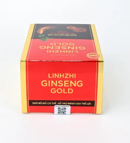 (Hàng chính hãng) Viên uống bảo vệ sức khỏe Linhzhi Ginseng Gold - Hộp 50 viên