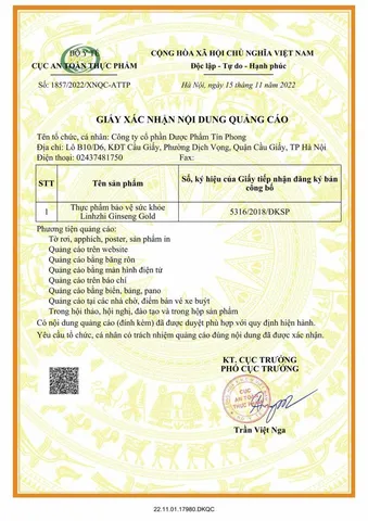 (Hàng chính hãng) Viên uống bảo vệ sức khỏe Linhzhi Ginseng Gold - Hộp 50 viên