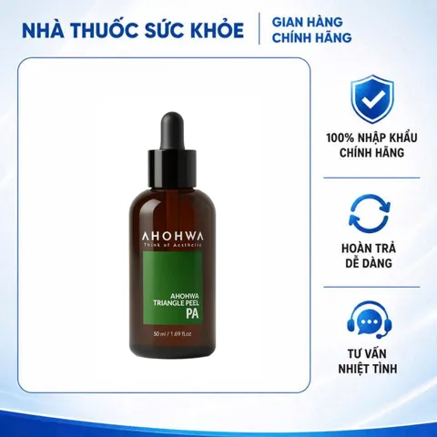 (Hàng nhập khẩu) Dung Dịch Triangle Peel PA Ahohwa 50ml - Dành Cho Da Khô, Kém Săn Chắc, Sạm Màu