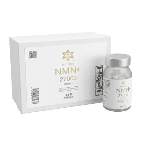 (Hàng nhập khẩu) Viên Uống Hỗ Trợ Trẻ Hóa 27000 Luxury Nichiei Nhật Bản - Tăng Cường Sức Khỏe và Làm Đẹp Da Cho Nam Nữ, Hộp 90 Viên