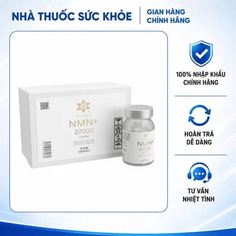 (Hàng nhập khẩu) Viên Uống Hỗ Trợ Trẻ Hóa 27000 Luxury Nichiei Nhật Bản - Tăng Cường Sức Khỏe và Làm Đẹp Da Cho Nam Nữ, Hộp 90 Viên