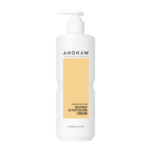 (Hàng nhập khẩu) Kem Dưỡng Ẩm Ahohaw Recovery Active Volume Cream 500ml - Giảm Nếp Nhăn, Căng Da, Trẻ Hóa Da, Phù Hợp Mọi Loại Da