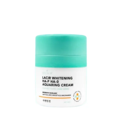 (Hàng chính hãng) Kem Dưỡng Đêm Lacir Whitening HA-P HA-0 Aquaring Cream - Kem Bọt Nước Căng Bóng Đa Năng