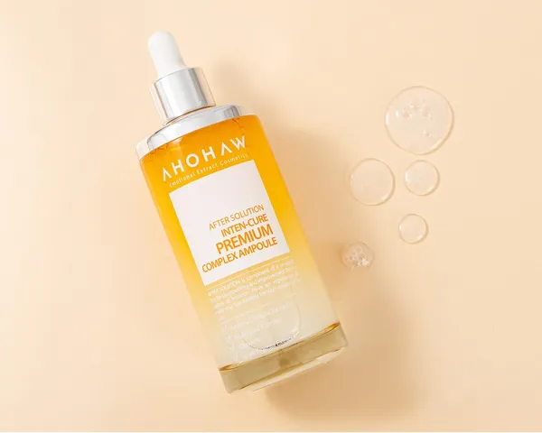 (Hàng nhập khẩu) Tinh Chất Trẻ Hóa Cải Thiện Nếp Nhăn Ahohaw Inten Cure Premium Complex Ampoule 50ml