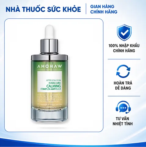 (Hàng nhập khẩu) Tinh chất hỗ trợ cải thiện mụn Ahohwa Inten Cure Calming Complex Ampoule 150ml