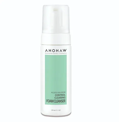 (Hàng nhập khẩu) Sữa Rửa Mặt Dạng Bọt Dành Cho Da Dầu Mụn Ahohaw Control Clearing Foam Cleanser 150ml