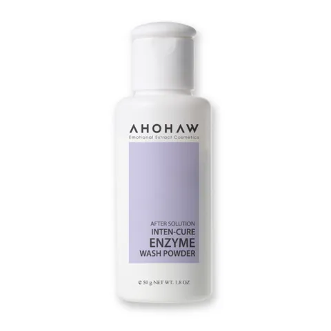 (Hàng nhập khẩu) Bột Tẩy Da Chết Sinh Học Ahohaw Inten Cure Enzyme Wash Powder 50g - Tẩy Tế Bào Chết Dịu Nhẹ, Da Mịn Thoáng
