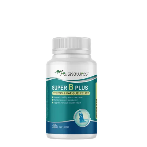 (Hàng nhập khẩu) AusNatures Super B Plus Lọ 60 Viên - Vitamin B Tổng Hợp Hỗ Trợ Duy Trì Năng Lượng, Hỗ Trợ Hệ Thần Kinh