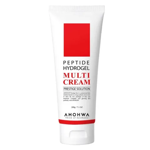 Kem Dưỡng Trắng Trẻ Hóa Ahohaw Peptide Hydrogel Multi Cream 200g - Dưỡng Ẩm, Căng Bóng, Chăm Sóc Da Đa Năng Hàn Quốc