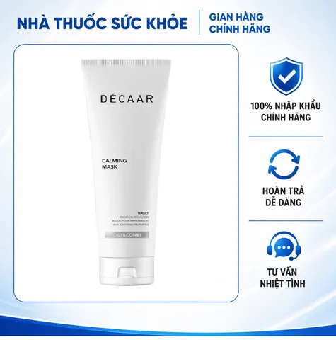 (Hàng chính hãng) Mặt nạ làm dịu và phục hồi da Décaar Calming Mask – Tuýp 50ml