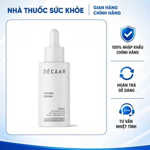 (Hàng nhập khẩu) Huyết thanh dẫn xuất Oxy tươi + Décaar Oxygen Serum+ 50ml
