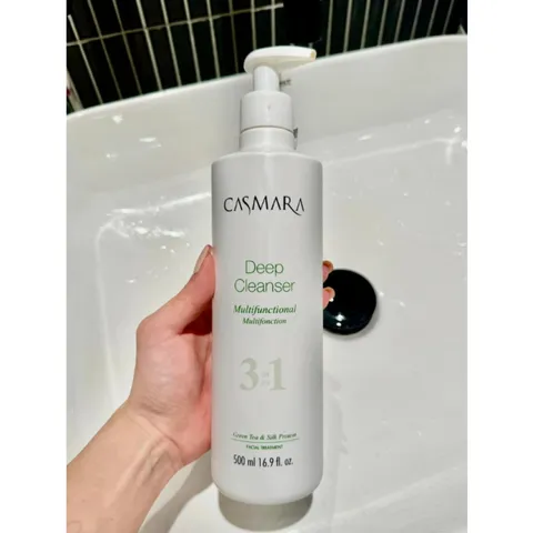 (Hàng nhập khẩu) Sữa Rửa Mặt Casmara Deep Cleanser Multifunctional 3 In 1 500ml - Làm Sạch, Tẩy Trang, Cân Bằng Da