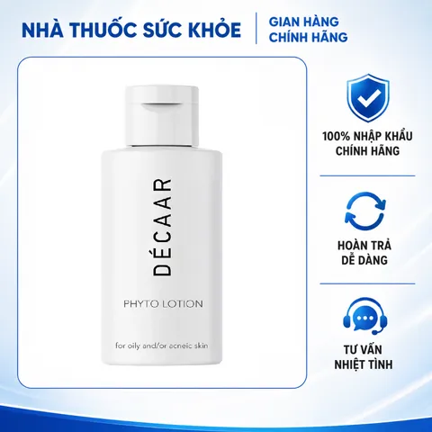 (Hàng chính hãng) Lotion Acid Cho Da Dầu Mụn Décaar Phyto Lotion – Chai 40ml