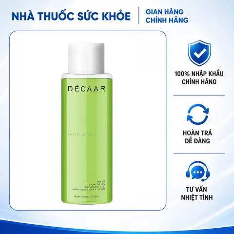(Hàng chính hãng) Lotion Acid Cho Da Dầu Mụn Décaar Phyto Lotion – Chai 150ml