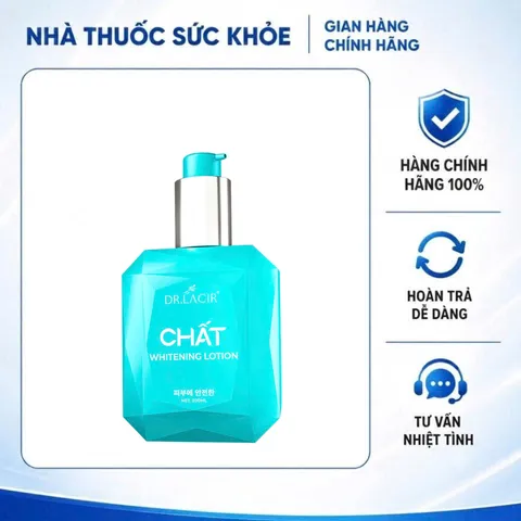 (Hàng chính hãng) Kem Body Chất Whitening Lotion Day Cream Dr Lacir - Kem Dưỡng Body Ban Ngày Hỗ Trợ Dưỡng Ẩm