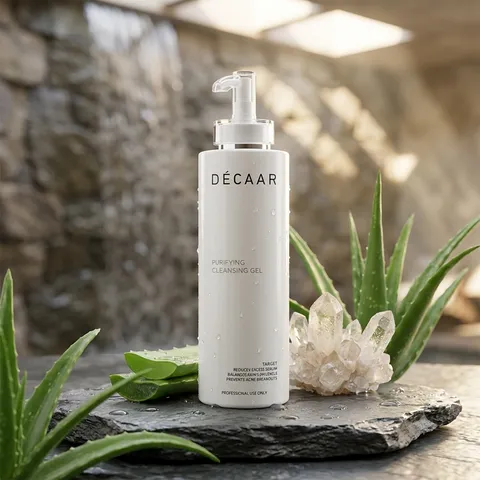 (Hàng nhập khẩu) Gel rửa mặt thải độc Décaar Purifying Cleansing Gel – Chai 500ml