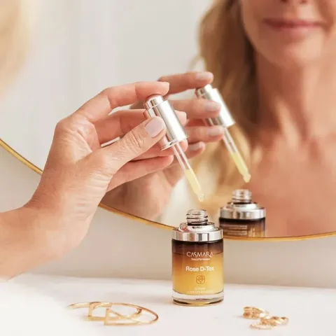 (Hàng nhập khẩu) Serum Casmara Rose D-Tox 30ml - Tinh Chất Thải Độc Da, Cung Cấp Năng Lượng, Giúp Da Sáng Khỏe, Phù Hợp Mọi Loại Da