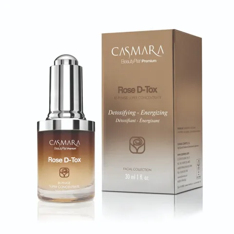 (Hàng nhập khẩu) Serum Casmara Rose D-Tox 30ml - Tinh Chất Thải Độc Da, Cung Cấp Năng Lượng, Giúp Da Sáng Khỏe, Phù Hợp Mọi Loại Da