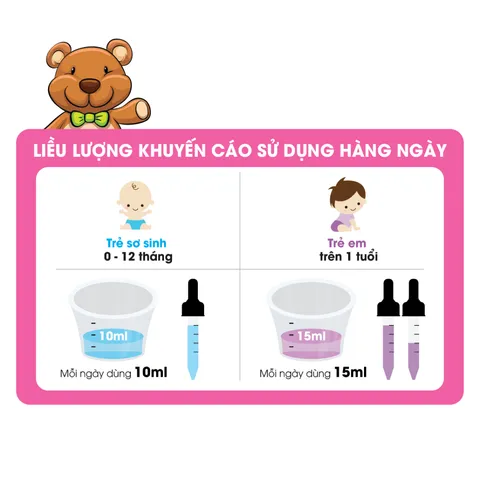 (Hàng nhập khẩu) MediUSA Calcium Kids Grow 50ml x 3 Chai - Hỗ Trợ Bổ Sung Canxi, Phát Triển Xương Răng Cho Trẻ