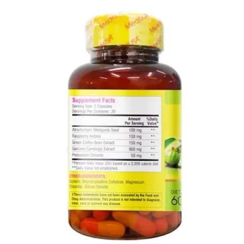 (Hàng nhập khẩu) MediUSA Slim 9 Lose Weight Healthy 60 Viên - Viên Uống Hỗ Trợ Giảm Cân, Kiểm Soát Cân Nặng