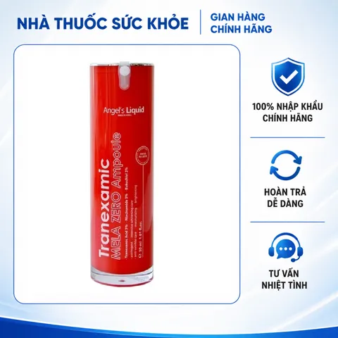 (Hàng nhập khẩu) Tinh Chất Hỗ Trợ Mờ Thâm Nám Angel's Liquid Tranexamic Mela Zero Ampoule 30ml