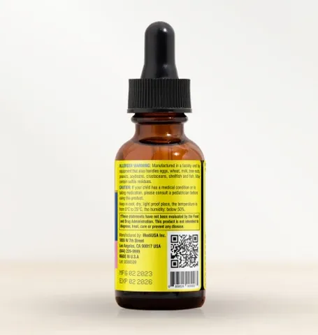 (Hàng nhập khẩu) MediUSA K2 D3 Drops hỗ trợ hấp thu canxi cho bé - Chai 30ml