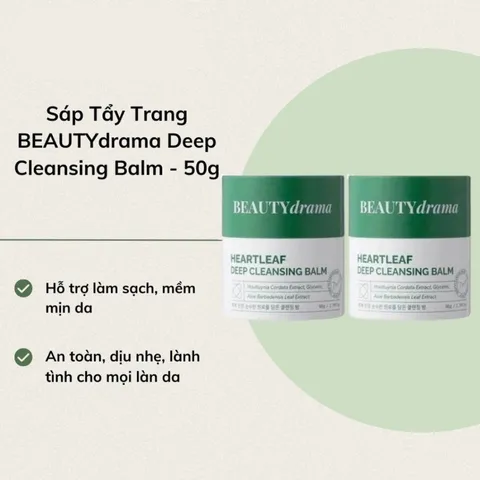 (Hàng nhập khẩu) Hearleaf Deep Cleansing Balm 50g - Sáp Tẩy Trang Hỗ Trợ Làm Sạch