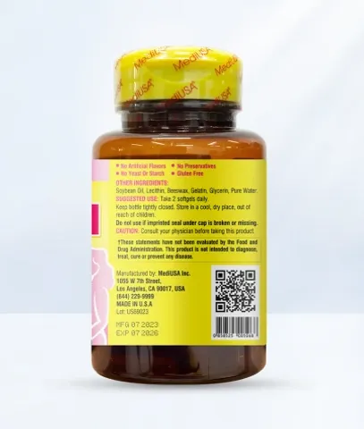 (Hàng nhập khẩu) Vitamin Tổng Hợp Cho Bà Bầu MediUSA Prenatal Multi + DHA - Hộp 30 Viên