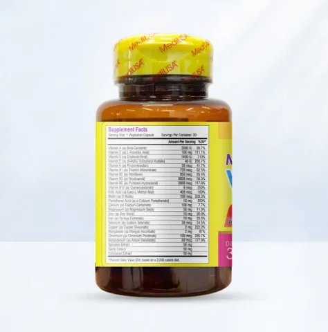 (Hàng nhập khẩu) Vitamin tổng hợp Multi Vitamins MediUSA - Bổ sung Vitamin, khoáng chất cho cơ thể lọ 30 viên