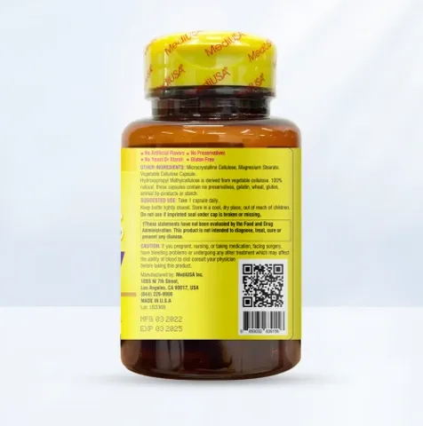 (Hàng nhập khẩu) Vitamin tổng hợp Multi Vitamins MediUSA - Bổ sung Vitamin, khoáng chất cho cơ thể lọ 30 viên