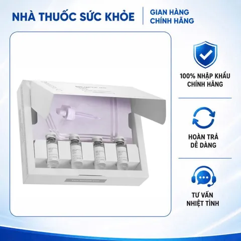 (Hàng nhập khẩu) Teoxane RHA Topical Skin Booster 4ml x 4 ống - Gel Hỗ Trợ Dưỡng Ẩm