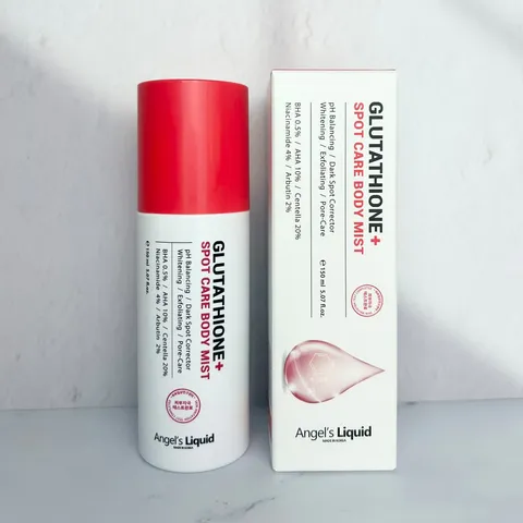 (Hàng nhập khẩu) Xịt Hỗ Trợ Cải Thiện Mụn Lưng Angels Liquid Glutathione Spot Care Body Mist 150ml