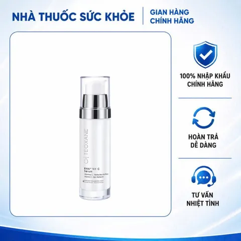 (Hàng nhập khẩu) Teoxane RHA Vit C Serum 30ml - Tinh Chất Hỗ Trợ Dưỡng Ẩm Và Làm Sáng Da
